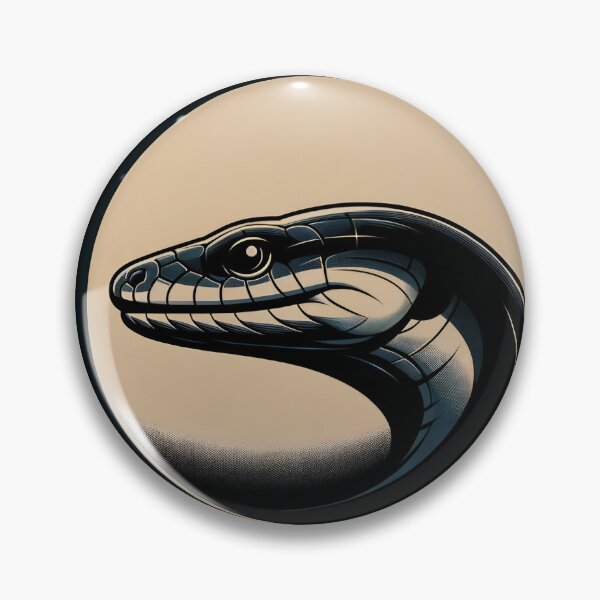 Item preview, Noir Serpent: Tragic Elegance in Bauhaus Mood designed and sold by ByDigitalDream.