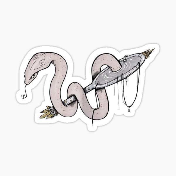 Glamour Serpent Sticker