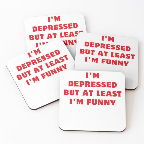 Item preview,  I'm depressed but at least I'm funny , Funny Depressed designed and sold by ladylalitafanta.