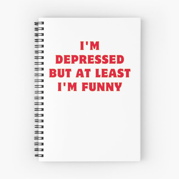 Item preview,  I'm depressed but at least I'm funny , Funny Depressed designed and sold by ladylalitafanta.