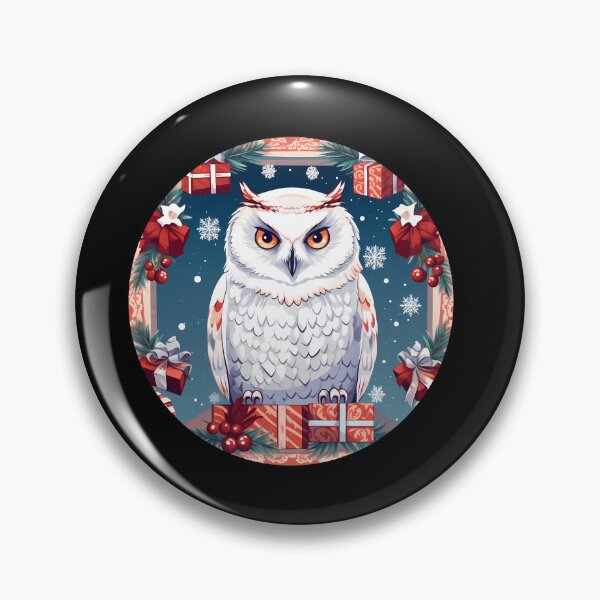 Item preview, Snowy Owl in Ornament, Love Owls designed and sold by Logiamerch.
