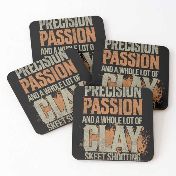 Item preview,  Precision Passion Skeet Shooting Trap Shooting Clay Pigeon Retro Vintage Style designed and sold by HosvPrint .s.