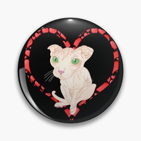 Item preview, UKRAINIAN LEVKOY CAT HEART designed and sold by BeritValk.