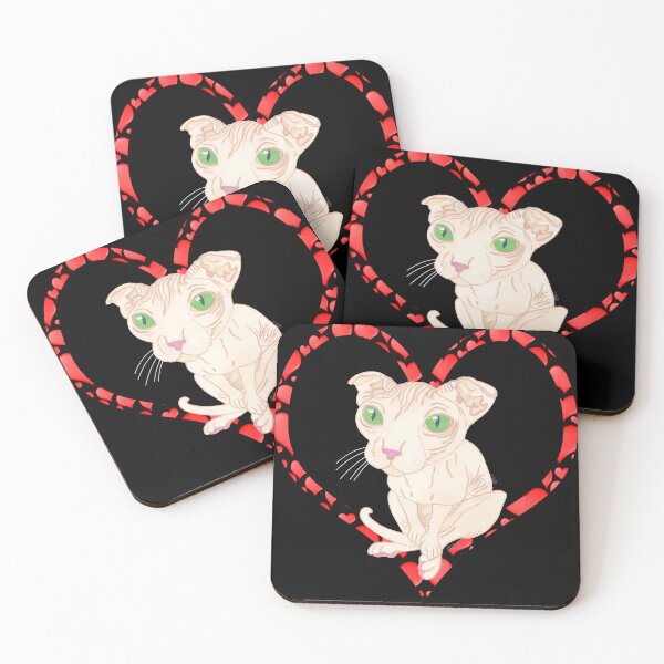 Item preview, UKRAINIAN LEVKOY CAT HEART designed and sold by BeritValk.