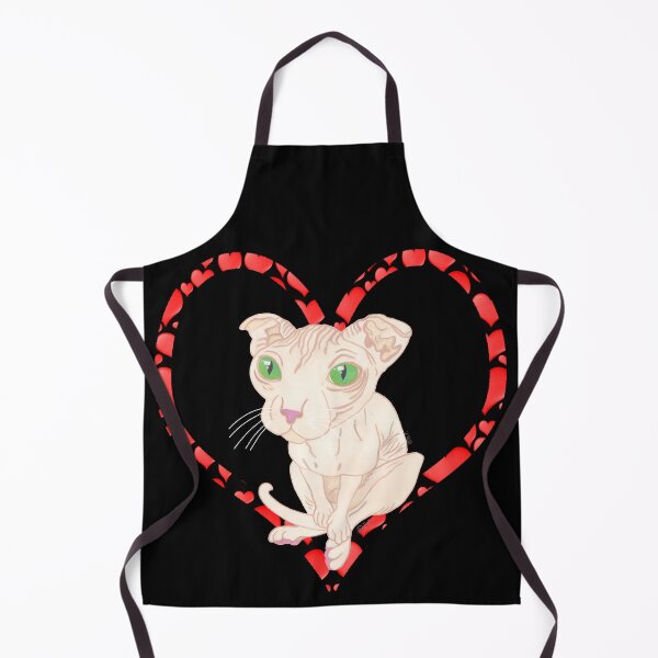 Item preview, UKRAINIAN LEVKOY CAT HEART designed and sold by BeritValk.