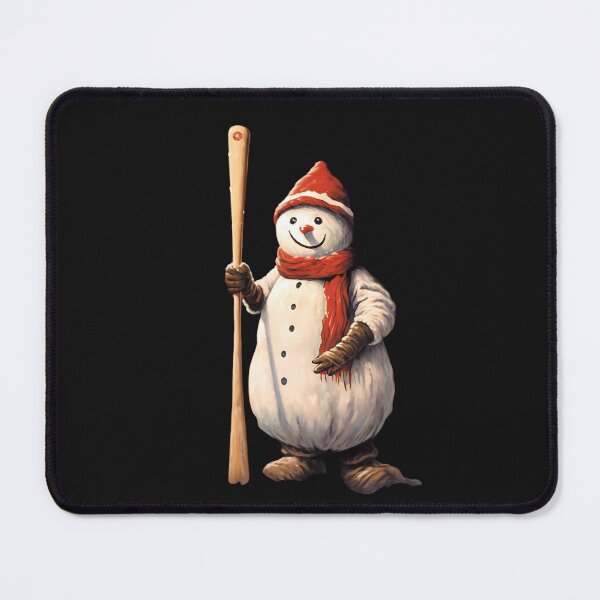 Item preview, Snowman with a baseball bat designed and sold by Linework Studio.