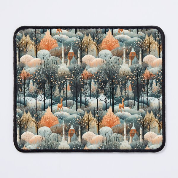 Item preview, Mystical Autumn Forest: Festive Christmas Pattern Design designed and sold by Moisky Patterns.
