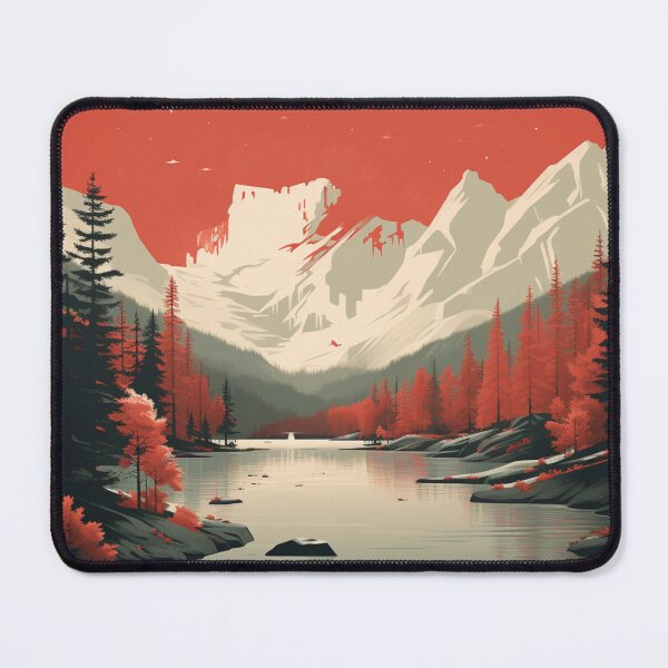 Item preview, Majestic Canadian Mountains designed and sold by Clock-Designer.