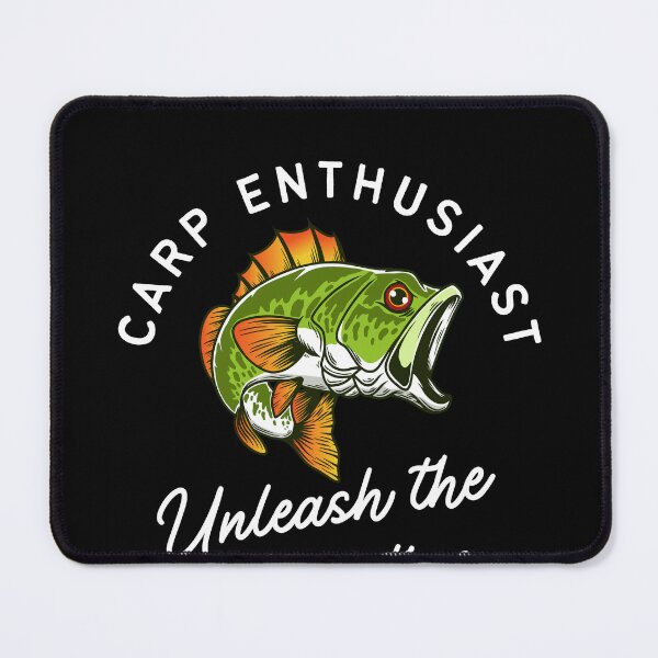 Item preview, Carp Enthusiast Unleash the Adventure designed and sold by Echo Dusk.