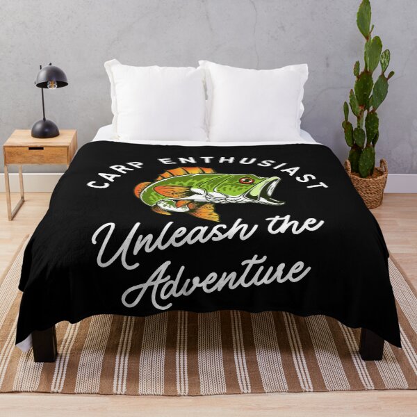 Item preview, Carp Enthusiast Unleash the Adventure designed and sold by Echo Dusk.