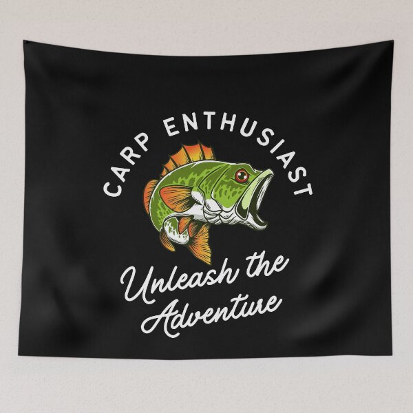 Item preview, Carp Enthusiast Unleash the Adventure designed and sold by Echo Dusk.