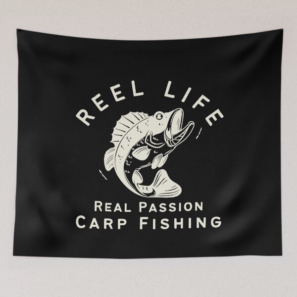 Item preview, Reel Life Real Passion Carp Fishing designed and sold by Echo Dusk.