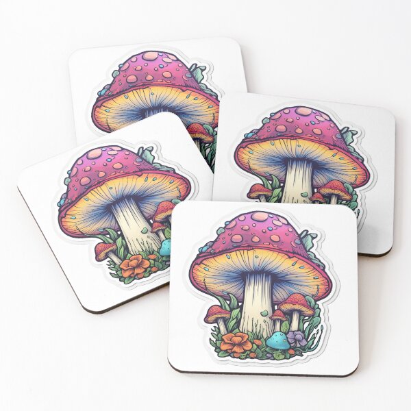 Item preview, Earthy Magic Mushrooms  designed and sold by NessasSpookyArt.