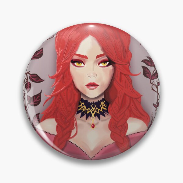 Item preview, Portrait of a Red Lady designed and sold by digitalfae.