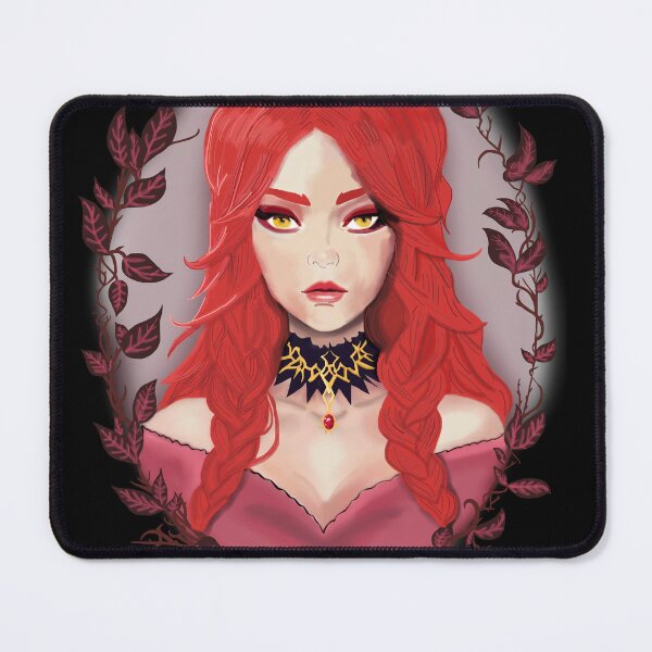 Item preview, Portrait of a Red Lady designed and sold by digitalfae.