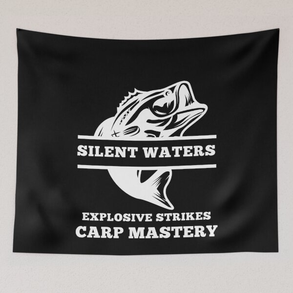 Item preview, Silent Waters Explosive Strikes Carp Mastery designed and sold by Echo Dusk.