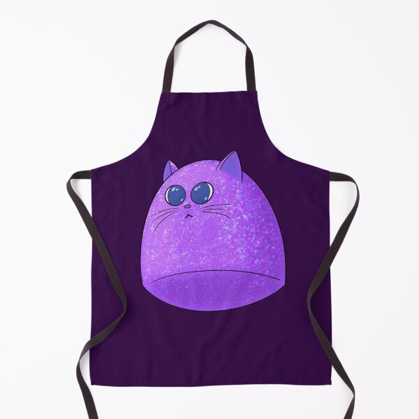Item preview, Cute Sparkle Gummy Gumdrop Cat (Purple) designed and sold by veabeans.