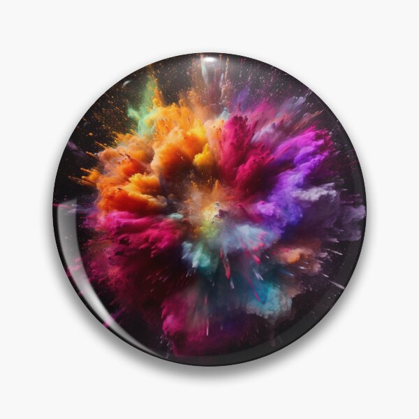 Item preview, Abstract Color Explosion designed and sold by Clock-Designer.