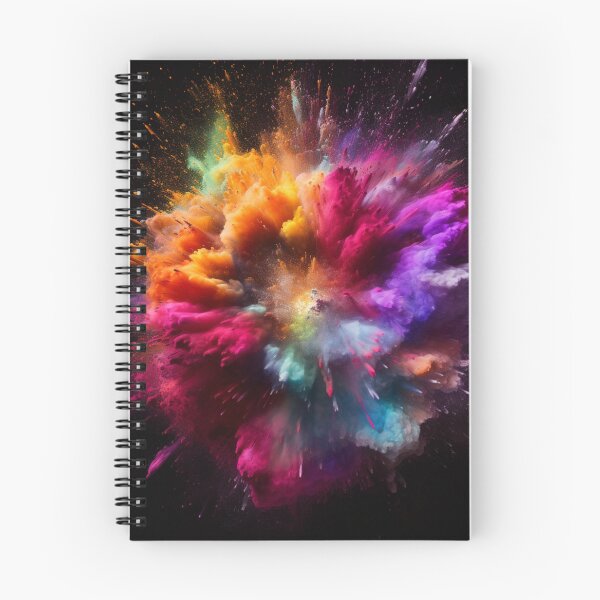 Item preview, Abstract Color Explosion designed and sold by Clock-Designer.