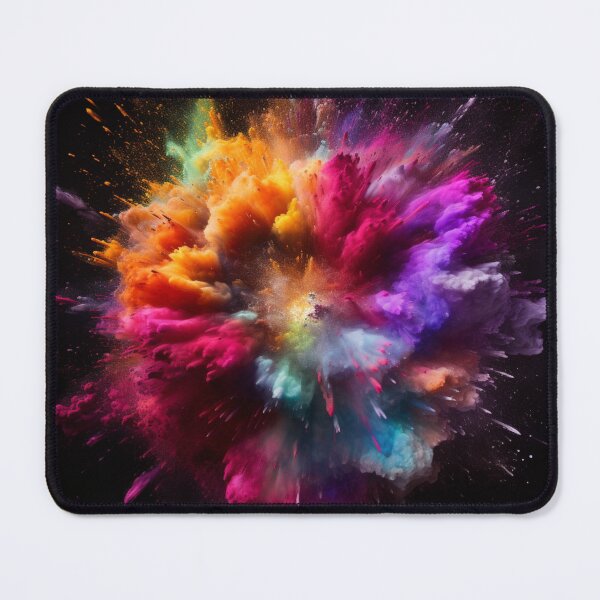 Item preview, Abstract Color Explosion designed and sold by Clock-Designer.