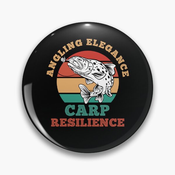 Item preview, Angling Elegance Carp Resilience designed and sold by Echo Dusk.