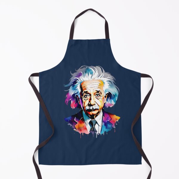 Item preview, Colorful Watercolor Albert Einstein designed and sold by MusesWhispers.