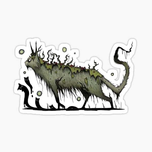 Swamp Cat Sticker