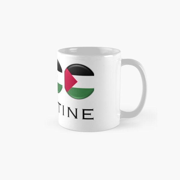 Free Palestine The Palestinian Flag Free Gaza Coffee Mug Men Women  Travelers