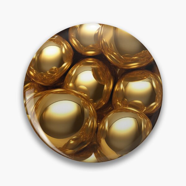 Item preview, Adornos dorados brillantes designed and sold by Clock-Designer.