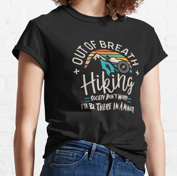 Item preview, Out of Breath Hiking Society designed and sold by HiGifts.