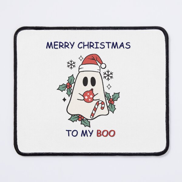 Item preview, Christmas pun- Merry Christmas to my boo  designed and sold by PurpleWay.