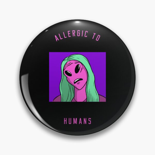 Item preview, Alien Surfer Dude Allergic to Humans designed and sold by JoeZigns81.