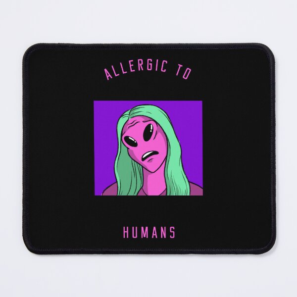 Item preview, Alien Surfer Dude Allergic to Humans designed and sold by JoeZigns81.