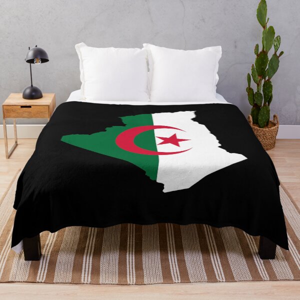 Item preview, Algeria Map designed and sold by feether-store.