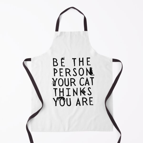 Item preview, Be The Person Your Cat Thinks You Are - Cat Lover Gift designed and sold by SarcastiCrafts.