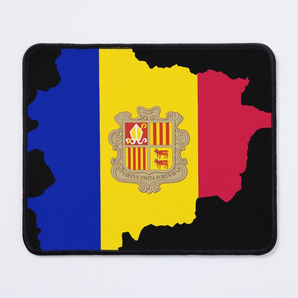 Item preview, Andorra map designed and sold by feether-store.