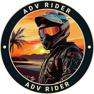 Artwork thumbnail, Adventure Rider Sticker | ADV Rider by ronengel