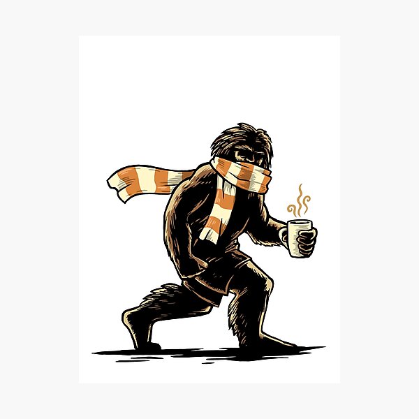 Bigfoot - Feeling' Kinda Squatchy Photographic Print