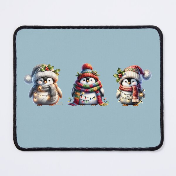 Item preview, Cute Christmas Penguins designed and sold by timea.