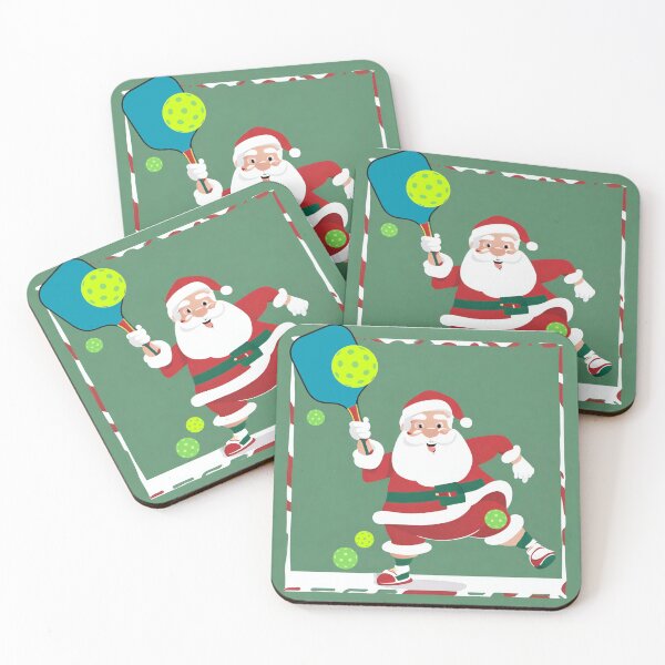 Item preview, Pickleball Playing Santa Claus designed and sold by gillys.