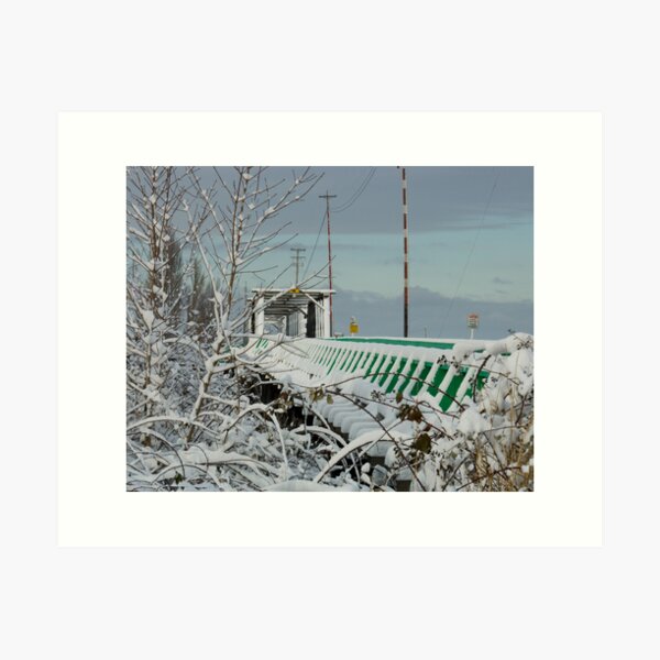 Item preview, Westham Island Bridge in Winter designed and sold by David Friederich.