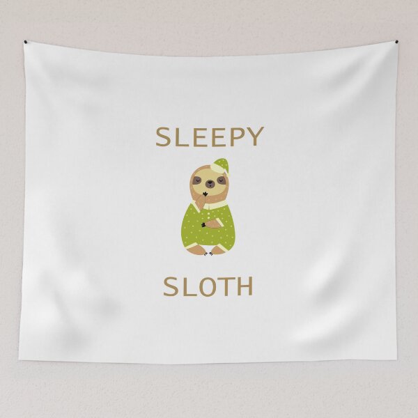 Item preview, Sleepy sloth designed and sold by InkGlow.