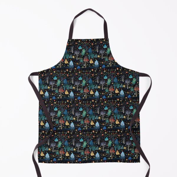 Item preview, Celestial Christmas Magic: Starry Night Seamless Pattern designed and sold by Moisky Patterns.