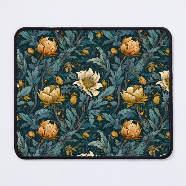 Item preview, William Morris Style Botanical Floral Pattern Repeating - Style 3 designed and sold by Eddie Chester.