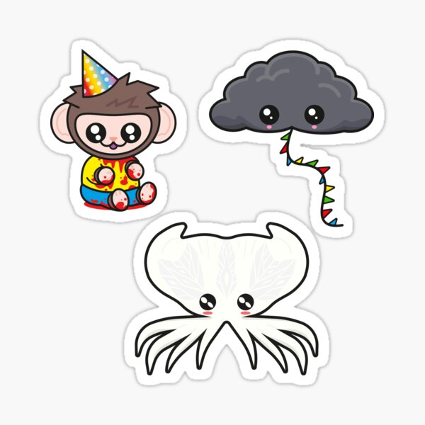 Item preview, Nope Monsters Set designed and sold by CutesyDootsy.