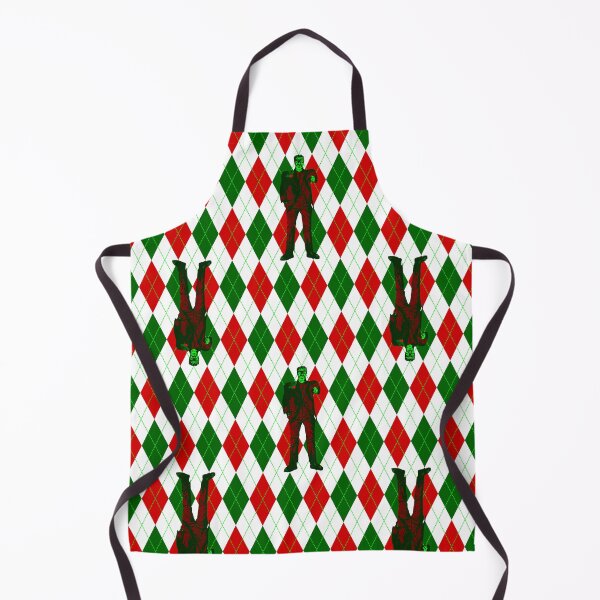 Item preview, ugly christmas frankenstein argyle plaid designed and sold by Gossip Rag.
