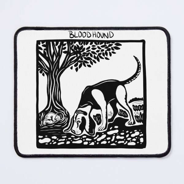Item preview, Bloodhound Stamp Art designed and sold by BrinaDraws.