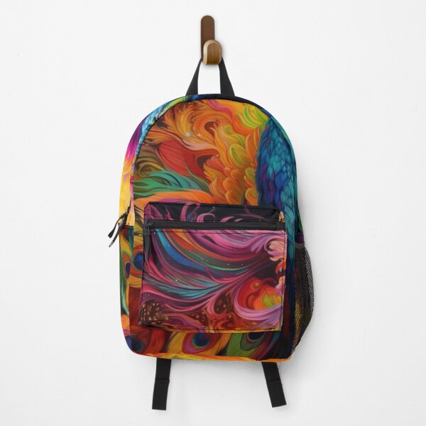 Item preview, Colorful Peacock Rainbow Bird  designed and sold by zoldi.