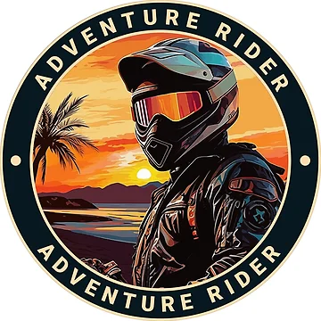 Artwork thumbnail, Adventure Rider Sticker | ADV Rider  by ronengel