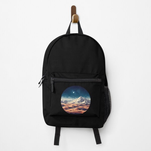 Item preview, Low Poly Night Desert designed and sold by SebastianArt75.
